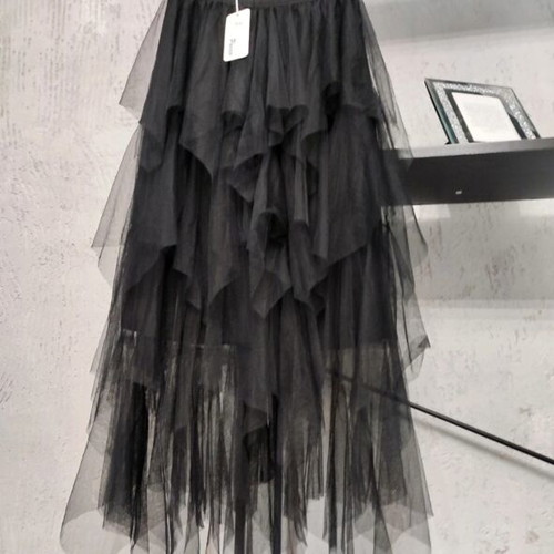 Black tulle midi skirt new with tag, small size