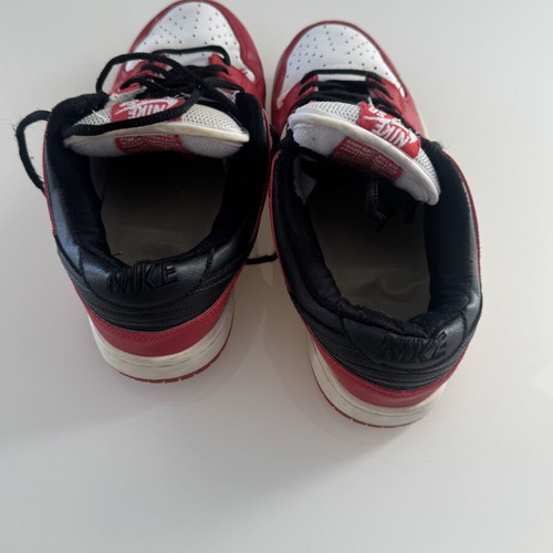 Nike Dunk Low Pro sneakers like new, red white black, EU 40 US 7.5