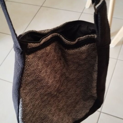 Handmade fabric crossbody bag new