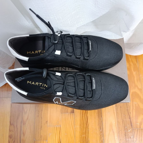 Martinelli Luxury Sneakers new, size 44, black with white details