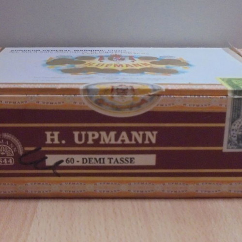 H. UPMANN old wooden cigar box used, empty