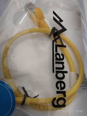 Lanberg Ethernet cable 0.5m new
