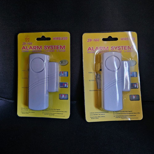 Alarm systems for doors, windows and balcony doors, new, pack of 2