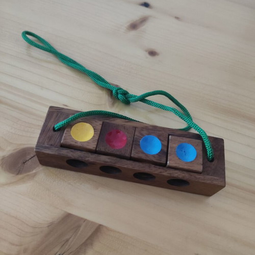 Crazy Four Puzzle Game like new