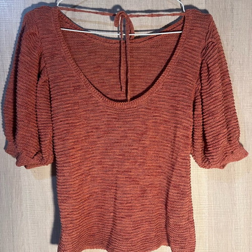 Mango blouse pink like new, size small