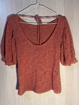Mango blouse pink like new, size small