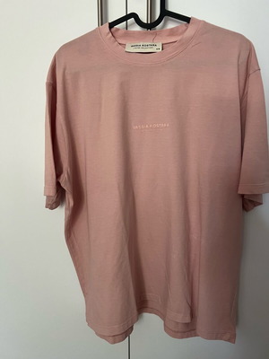 Ροζ T-shirt Vassia Kostara ss25, σχεδόν αχρησιμοποίητο, μεγέθη S και M