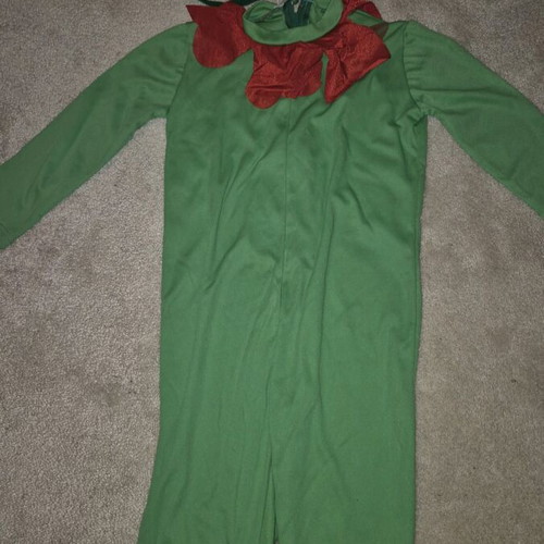 Vintage flower kids carnival costume used, 4 years old
