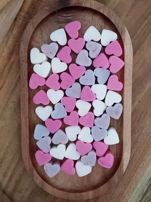 Wax Melts Heart Shapes made of soy wax, handmade, new