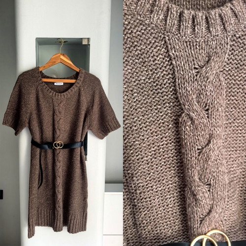 Women's Plus Size Clothing Bundle like new, 3 knitted dresses, 2 Doca pants, 2 shirts, 1 shorts