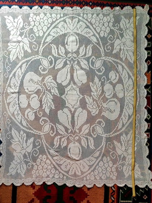 Βελονάκι, crochet filet lace, Χειροποίητο 105 χ 130