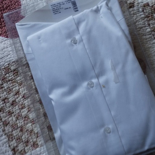 Portobello's white dress shirt new, size L
