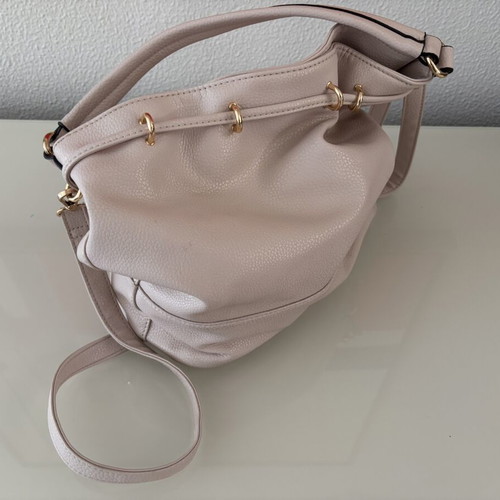 Nolah shoulder bag like new, nude color with tassels
