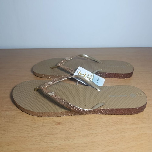 Infinity Cross flip flops 41/42, glitter collection