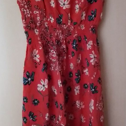 Emprime Red Summer Dress H&M Size XS