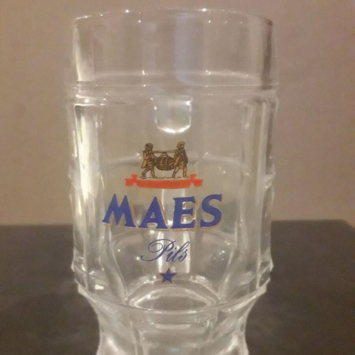 Maes pils 0.25 beer mug used