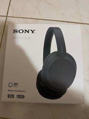 Sony WH-CH720N Ασύρματα Over Ear Ακουστικά Καινούργια Μαύρα με 35 ώρες Λειτουργίας