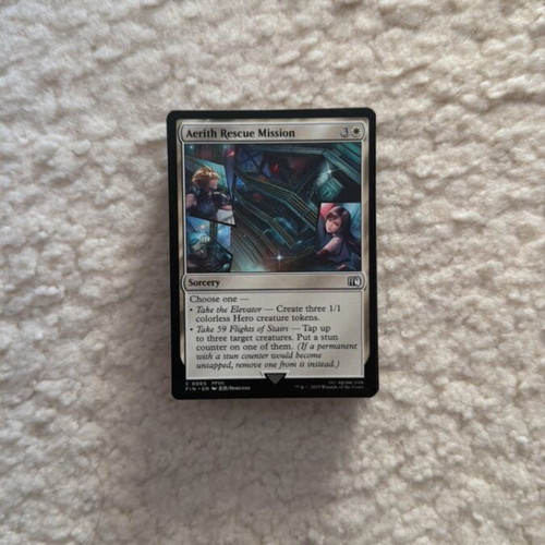 Magic: The Gathering x Final Fantasy Common Card Set near complete
