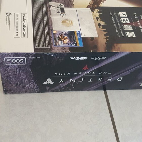 PlayStation 4 Destiny Edition console like new with box and accessories