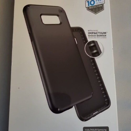 Samsung Galaxy S8+ Plus Speck Presidio case new black