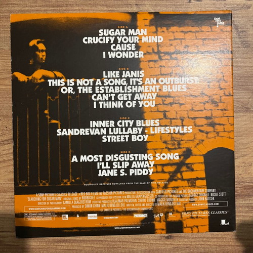 Searching for Sugar Man folk record used