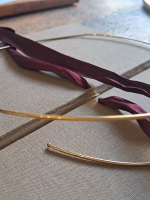 Steel bar necklace new, simple modern design