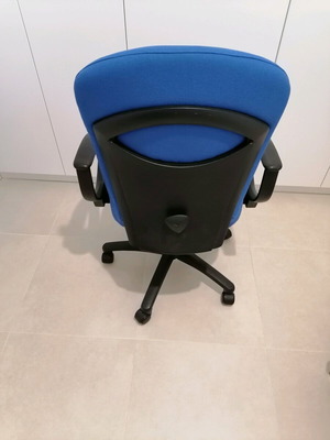 Sato Office Chair fabric like new with ergonomic adjustments