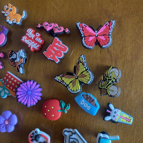 Shoe Charms New Set of 41 Colorful Decorations for Slippers
