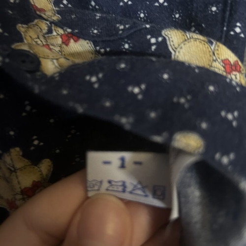Lapin shirt for 1 year old boy like new, 100% cotton