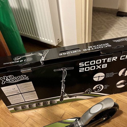 Scooter 200XB new with front and rear suspension and hand brake