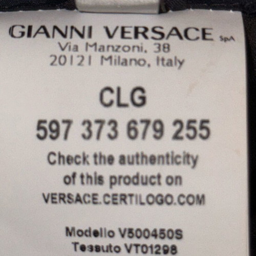 Versace Collection Navy Blue Jacket Large like new