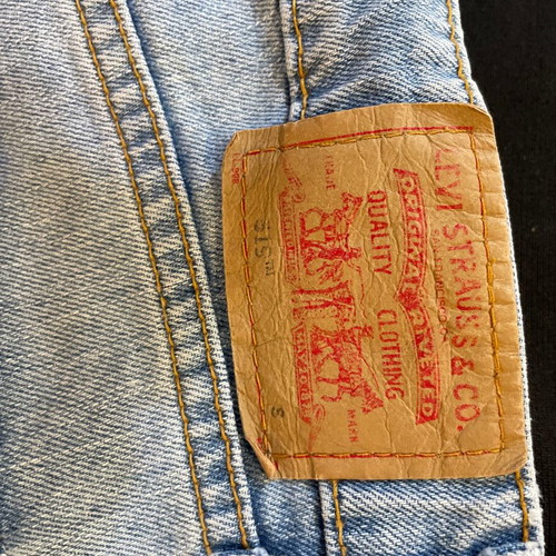 Levi’s low 519 low flare jeans like new, blue, size S