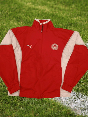 Vintage Olympiakos Puma King jacket used, Retro 00s edition