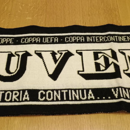 Juventus scarf 80s new, single-sided
