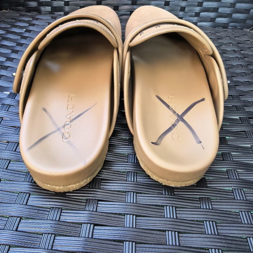 Coach Blake Suede slippers, size 39.5