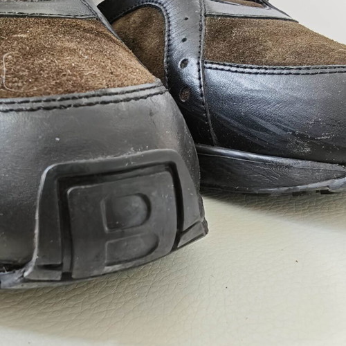Bally leather shoes, insole 26.5 cm, black