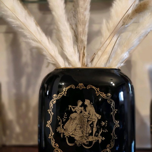 Minerva vintage ceramic set handmade with 24K gold like new
