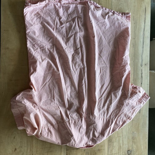 H&M L.O.G.G. Men's Shirt Pink Checked Fitted Size L like new