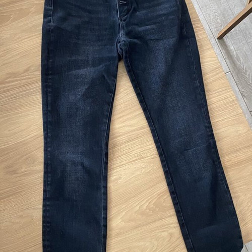 Massimo Dutti jeans used, high rise skinny, blue, size S