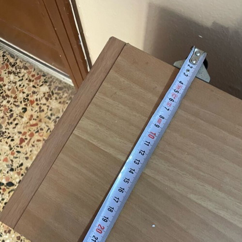 Wooden bed drawer used with 4 wheels
