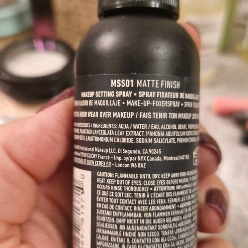 NYX Matte Finish Setting Spray like new