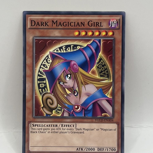 Dark Magician Girl YGLD-ENA04 card new, Konami English edition