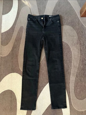 Women's black jeans like new, size M 38 10