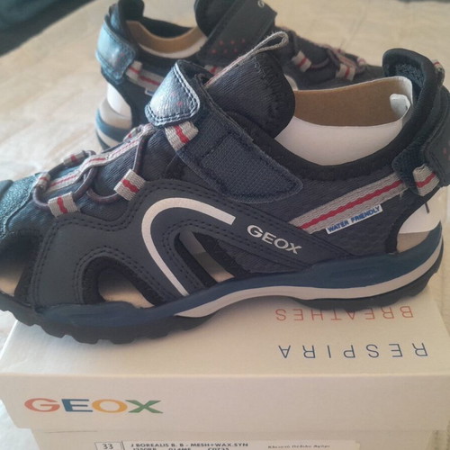 Geox closed sandal boy size 33 new, dark blue