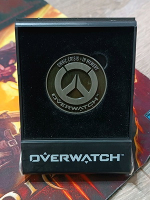Overwatch Omnic Crisis In Memory Medal Coin σαν καινούργιο