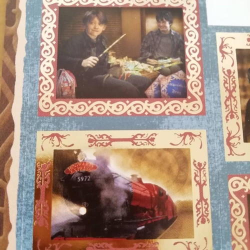 Harry Potter Collectible Stickers used, vintage 2001 Warner Bros
