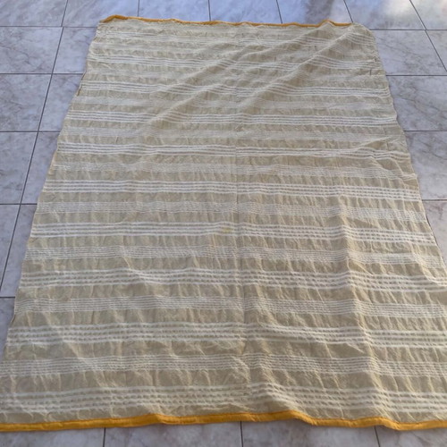 Old woolen woven hirami from Crete 130x180 cm used