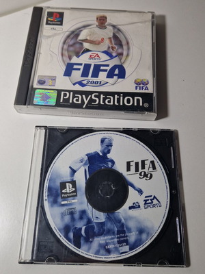 Fifa 1999 και 2001 παιχνίδια για PlayStation PS1, σαν καινούργια