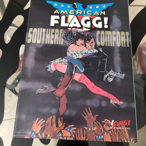 American Flagg! Southern Comfort graphic novel used, Howard Chaykin 1987