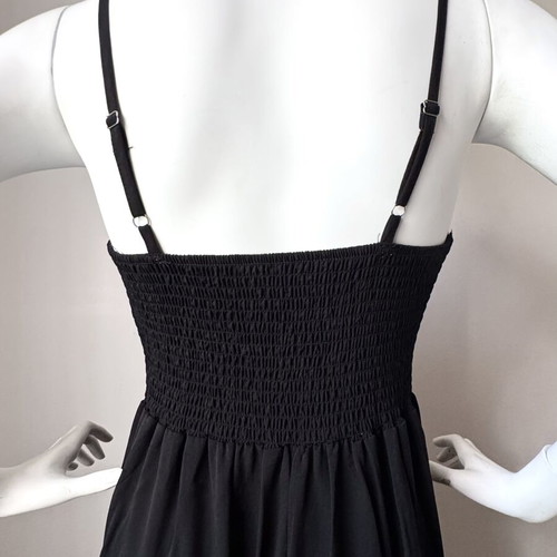Parizianista S/M Maxi Black Dress new